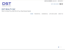 Tablet Screenshot of dstrealtyinc.com